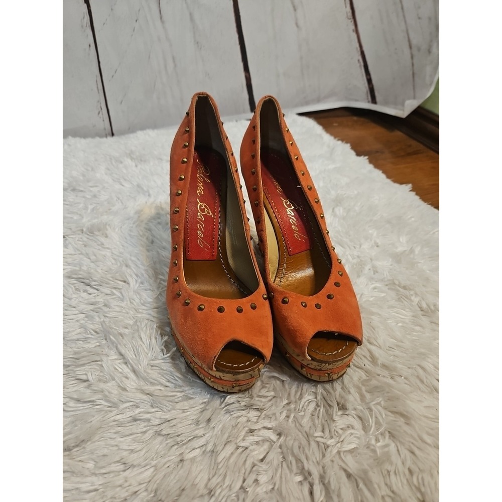 Paloma Barcelo Wedge Sandal Size 38